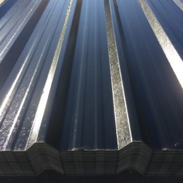 black pvc plastisol roofing sheet