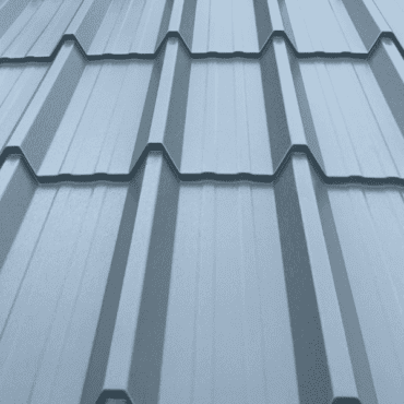 Tile Effect Merlin Grey PVC Leather Grain Roofing Sheets