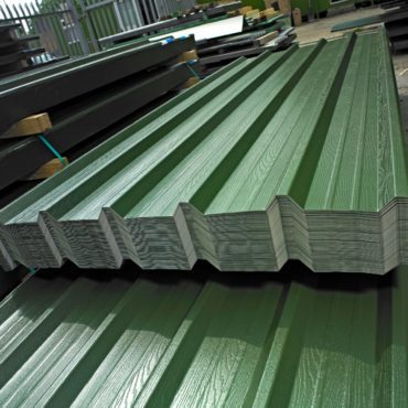 Box Profile Pack Chrome PVC Wood Grain