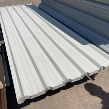 Old stock - Extremely Cheap Box Profile 32/1000 Goosewing Grey Galvanised Steel Roofing Sheets to clear